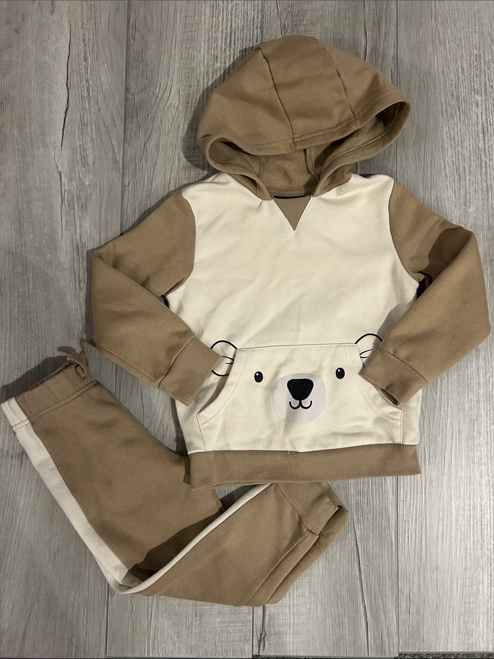 The Children's Place Pullover Hoodie and Jogger Set, Sz 4T